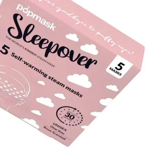 PopMask Sleepover Self Warming Steam Mask (5pcs)